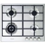 Table de cuisson de'longhi slf 460 lx inox int�grable gaz 4 br�leurs