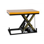 Table �l�vatrice �lectrique - plateforme 1300x820mm - lev�e max 990mm - charge max 1000kg - 1321053102 ...
