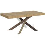 Itamoby - table extensible 90x180 / 284 cm volantis quercia natura structure 4 / c