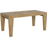 Table extensible 90x180 / 440 cm spimbo quercia natura