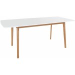 Happy garden - table extensible helga 120 / 160cm blanche