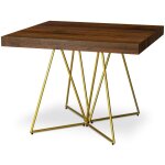 Table extensible neila bois noisette Table extensible neila bois noisette