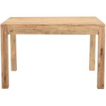 Miliboo - table extensible rallonges intégrées rectangulaire en bois massif l120 - 210 cm balto Miliboo - table extensible rallonges intégrées rectangulaire en bois massif l120 - 210 cm balto