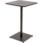 Hesperide - table haute de jardin phuket graphite 2 places en acier traité époxy - hespéride Hesperide - table haute de jardin phuket graphite 2 places en acier traité époxy - hespéride