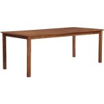 Vidaxl - table de jardin 200x100x74 cm bois d'acacia massif Vidaxl - table de jardin 200x100x74 cm bois d'acacia massif