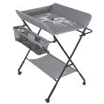 Table  langer pliable pour bb avec roulettes, station  langer portable pour bb hauteur rglable ...