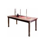 Table  manger 150x80 bois de rcupration laqu multicolore fable 07