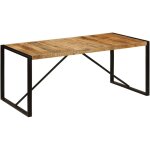 Vidaxl - table  manger 180x90x75 cm bois de manguier massif