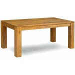 Massivmoebel24 - table � manger 200x100 palissandre huil� brun nature brown 826