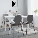 Vidaxl ? table de salle � manger blanche 114x71x75 cm en bois d'h�v�a massif ? surface polie et laqu�e ...