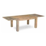 Table  manger extensible 140 - 220x90 palissandre huil gris taupe nature grey 303