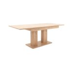 Les tendances - table  manger extensible 140 / 220x90x79, 5 cm dcor chne clair