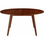 Miliboo - table à manger extensible ovale en bois foncé l150 - 200 marik Miliboo - table à manger extensible ovale en bois foncé l150 - 200 marik