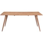 Miliboo ? table � manger rectangulaire en acacia massif l175 x p90 x h76 cm ? accueille 6 � 8 personnes ...