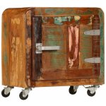 Helloshop26 - table de nuit chevet commode armoire meuble chambre 50 x 30 x 50 cm bois de récupération ... Helloshop26 - table de nuit chevet commode armoire meuble chambre 50 x 30 x 50 cm bois de récupération ...