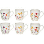 Table passion - coffret de 6 tasses iris 23 cl