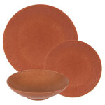 Table passion - service d'assiettes vsuvio terra 12 pices