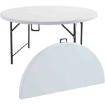 Table pliante ronde 8 personnes