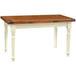 Table à rallonge 140 x 80 cm table en bois massif salle à manger cuisine table rectangulaire extérieur ... Table à rallonge 140 x 80 cm table en bois massif salle à manger cuisine table rectangulaire extérieur ...