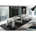Table � rallonge dguigo, console extensible jusqu'� 12 places, table avec support d'extension, 100% made ...