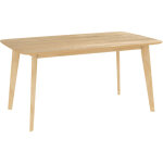 Rendez - vous d�co - table rectangulaire 6 personnes en bois clair 150 cm - oman