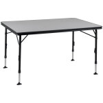 Table rectangulaire grise ap - 273 peinte 130 x 85 cm - crespo