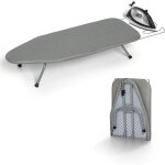 Table  repasser pliante en mtal avec support en fer, petite planche  repasser portable avec housse ...
