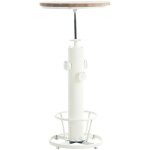 Clp - table ronde de  60 cm dans un style idistal rglable en diffrentes couleurs hauteur colore : ...