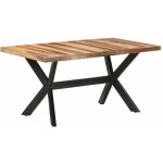 Vidaxl - table de salle à manger 160x80x75 cm bois avec finition miel Vidaxl - table de salle à manger 160x80x75 cm bois avec finition miel