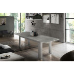 Table de salle  manger extensible, made in italy, table moderne avec rallonges, console extensible, ...