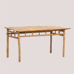 Sklum - table de salle à manger rectangulaire en bambou (150x80 cm) marilin Sklum - table de salle à manger rectangulaire en bambou (150x80 cm) marilin