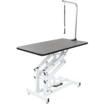 Vidaxl ? table de toilettage ajustable hydraulique pour chiens et chats ? surface antid�rapante ? structure ...