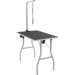 Table de toilettage pour chien portable avec roulettes Table de toilettage pour chien portable avec roulettes