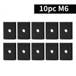 Table de travail coulissante � rainure en t pour le travail du bois, rails de glissement noirs m6, accessoires ...