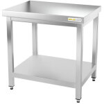 Table de travail en inox 800 x 700 mm premium - goldinox
