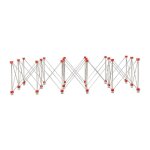 Rubi - table de travail rtractable 300x120 cm - 28917