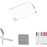 Tableau acrylique lumineuse message led, tableau en acrylique avec 7 couleurs stylo, avec support rglable, ...