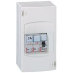 Tableau de commande automatique de chauffe - eau - 2 disjoncteurs + 1 contacteur - legrand