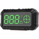 Tableau de bord gps 3 pouces pour voiture, compteur de vitesse, affichage tte haute (hud), boussole, ...