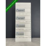 Hager - tableau �lectrique 4 rang�e �quip� et pr� - cabl� r�f 069