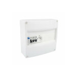 Nalto - tableau Électrique pré - équipé 1 rangée 1 id 40a + 2 disjoncteurs + 1 prise 2p + t 16a Nalto - tableau Électrique pré - équipé 1 rangée 1 id 40a + 2 disjoncteurs + 1 prise 2p + t 16a