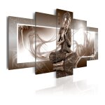 Paris prix - tableau imprimé 'bouddha méditant' 50 x 100 cm Paris prix - tableau imprimé 'bouddha méditant' 50 x 100 cm