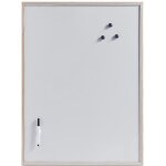 Tableau magn�tique m�mo avec stylo et 3 aimants, 80 x 60 cm zeller