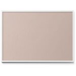 Tableau magnétique en métal tableau pour magnet - motif couleur beige rose poudré - minimaliste - cadre ... Tableau magnétique en métal tableau pour magnet - motif couleur beige rose poudré - minimaliste - cadre ...