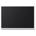 Tableau magnétique en métal tableau pour magnet - motif couleur noire - minimaliste - cadre blanc - 60x40 ... Tableau magnétique en métal tableau pour magnet - motif couleur noire - minimaliste - cadre blanc - 60x40 ...