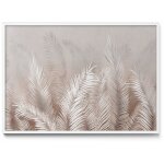 Tableau magnétique en métal tableau pour magnet - motif feuilles bohèmes naturelles - minimaliste - cadre ... Tableau magnétique en métal tableau pour magnet - motif feuilles bohèmes naturelles - minimaliste - cadre ...