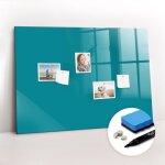 Tulup - tableau magntique, panneau d'affichage, pense - bte, impression sur verre ? 100 cm x 70 cm ...