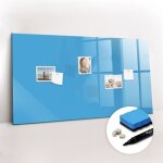 Tulup - tableau magntique, panneau d'affichage, pense - bte, impression sur verre ? 120 cm x 60 cm ...