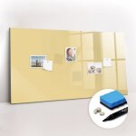 Tulup - tableau magntique, panneau d'affichage, pense - bte, impression sur verre ? 120 cm x 60 cm ...