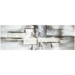 Tableau toile murale peinture en relief abstrait 150 x 50 cm atmosphera
